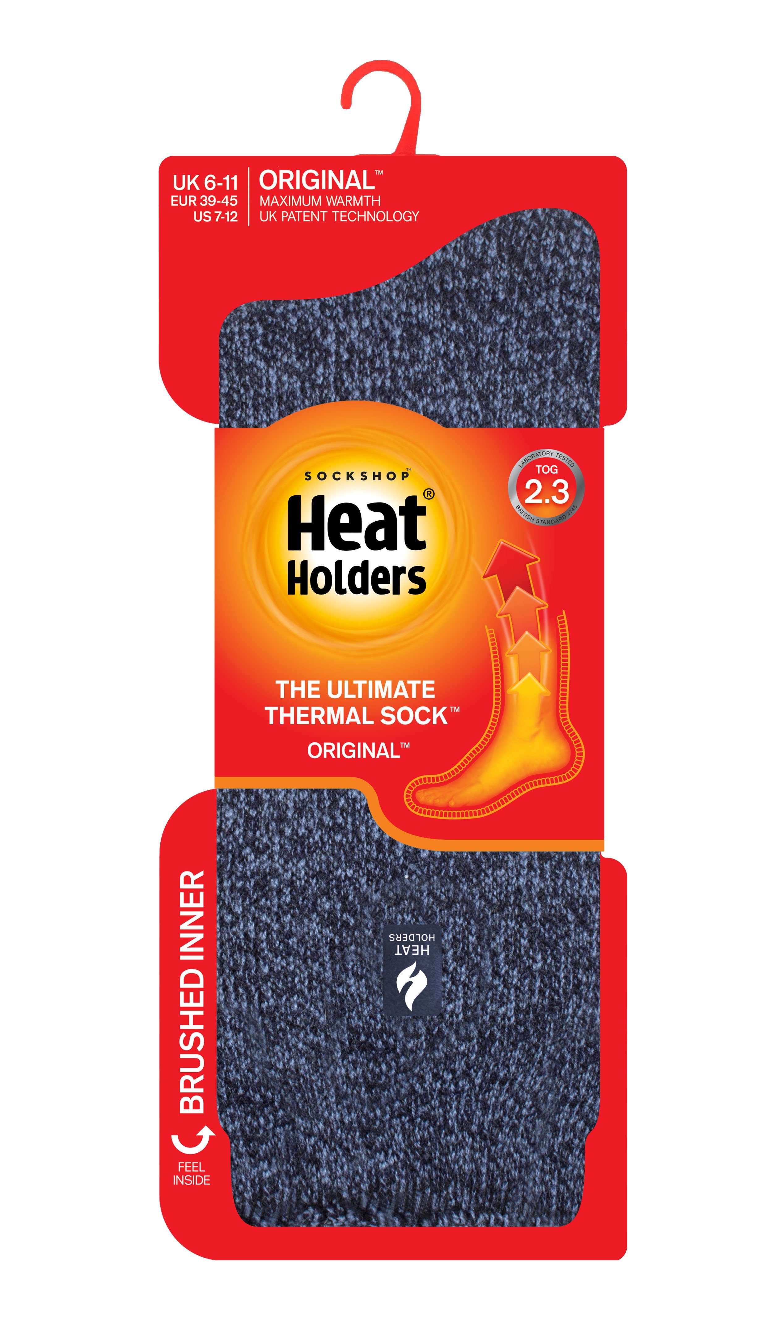 Heat Holders Thermosocken Original 2er Pack) Herren (2er denim Pack