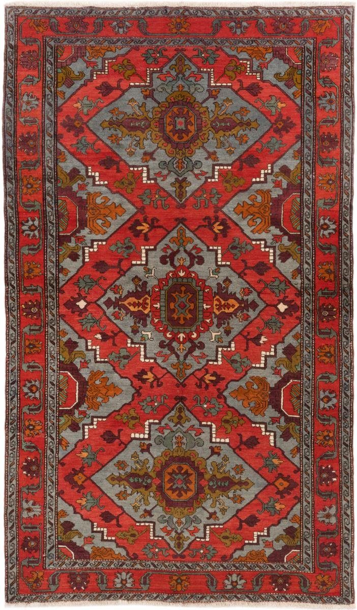 Orientteppich Kazak 140x238 Handgeknüpfter Orientteppich / Perserteppich, Nain Trading, rechteckig, Höhe: 5 mm