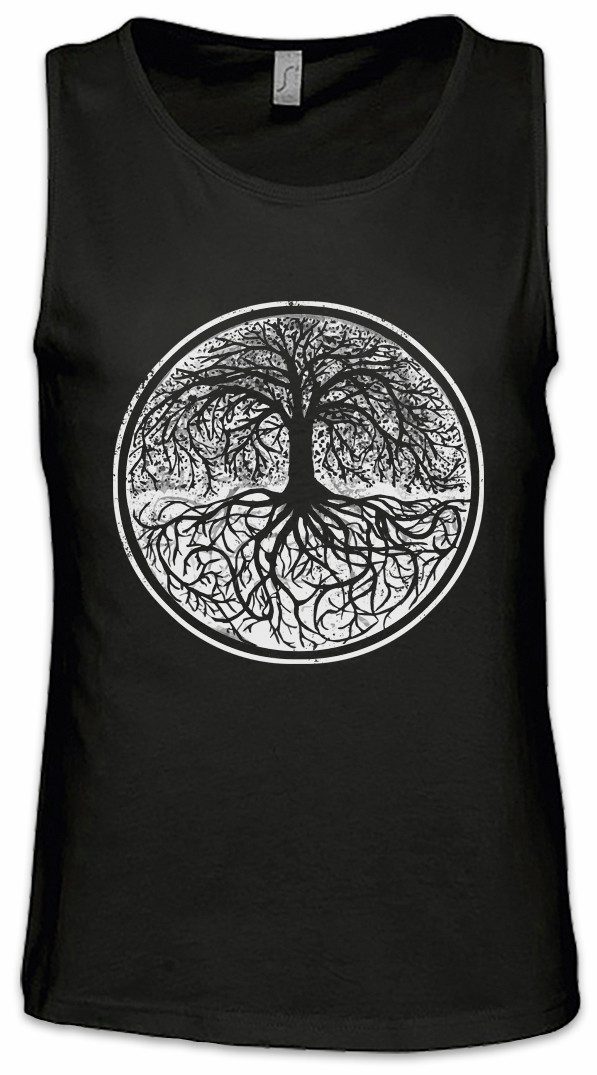 Tanktop Yggdrasil Tree Logo II Ärmelloses T-Shirt Tree Tyr Celtic Irminsul Of