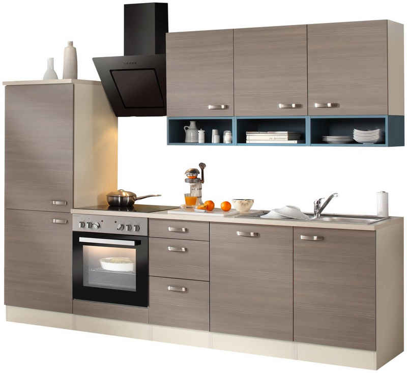OPTIFIT Küchenzeile Vigo, mit E-Geräten, Breite 270 cm