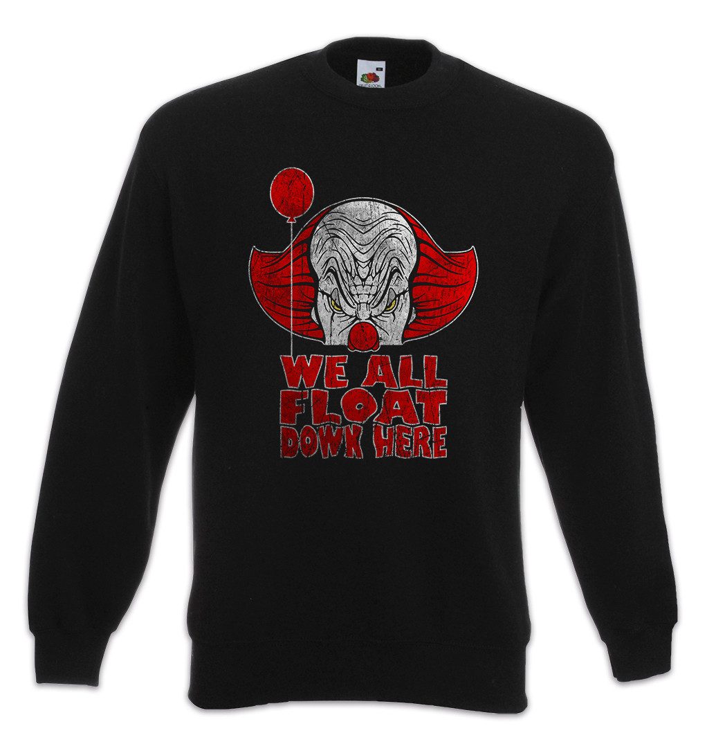 Sweatshirt We All Float Down Here Sweatshirt Movie It Horror Clown Pennywise