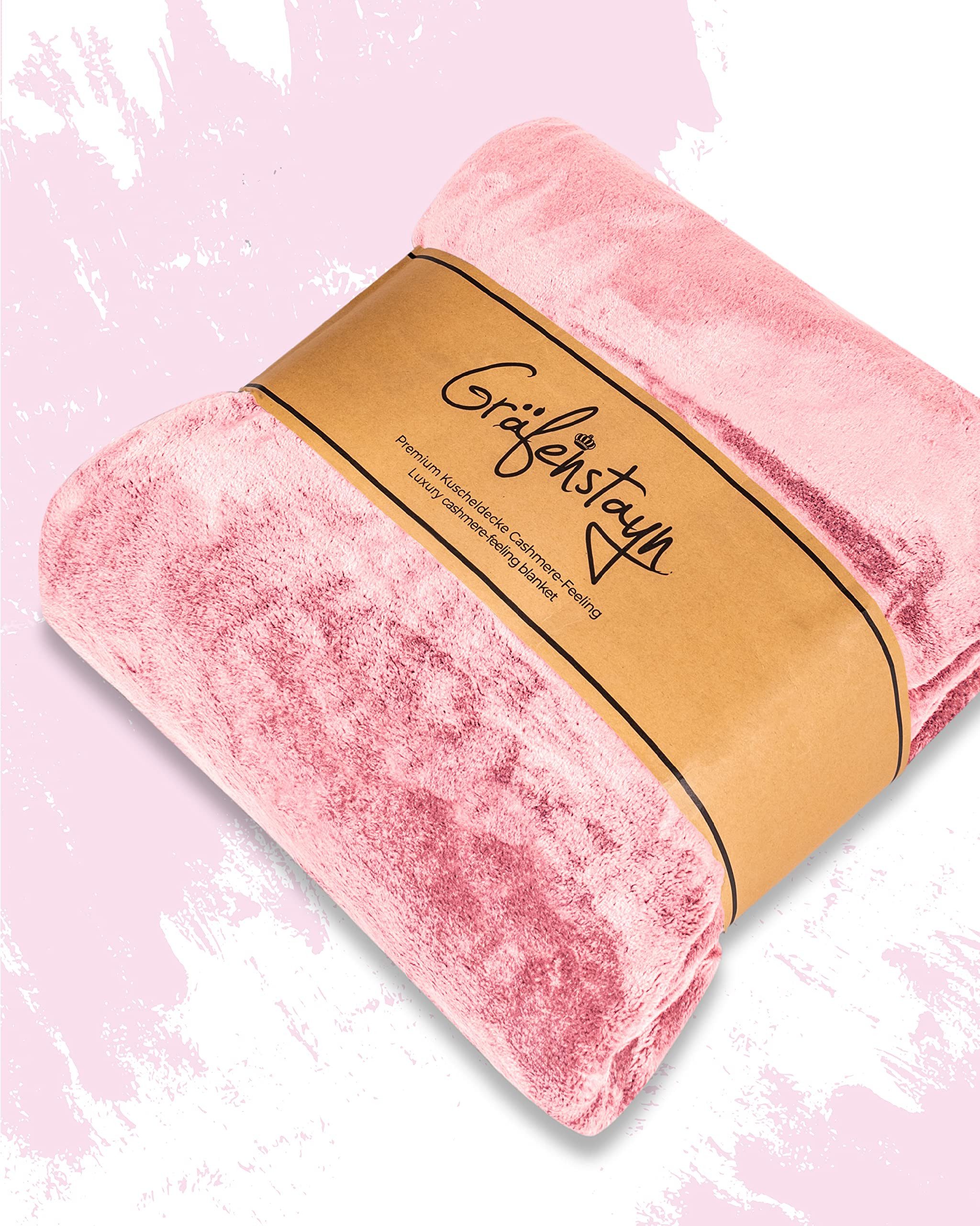 Wohndecke Cashmere-Feeling Kuscheldecke super weich & günstig online kaufen