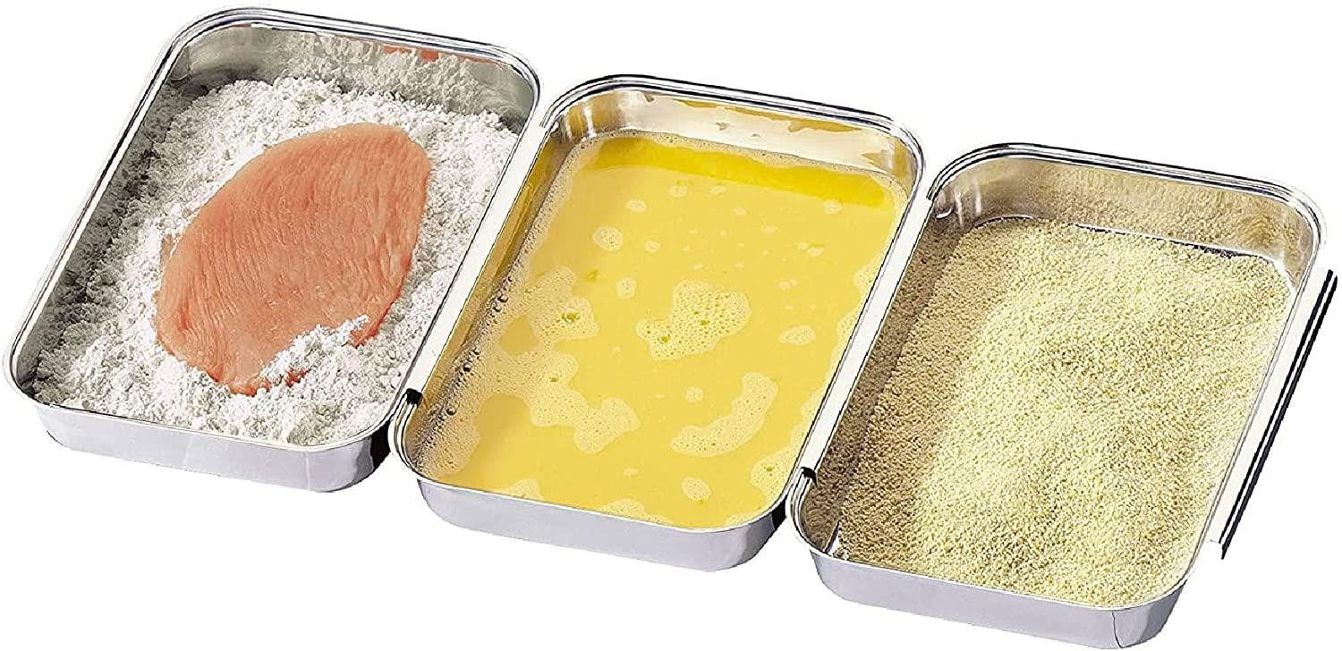 Küchenprofi Ersatzscherkopf Küchenprofi Panier-Set 3-teilig Edelstahl 0801102803