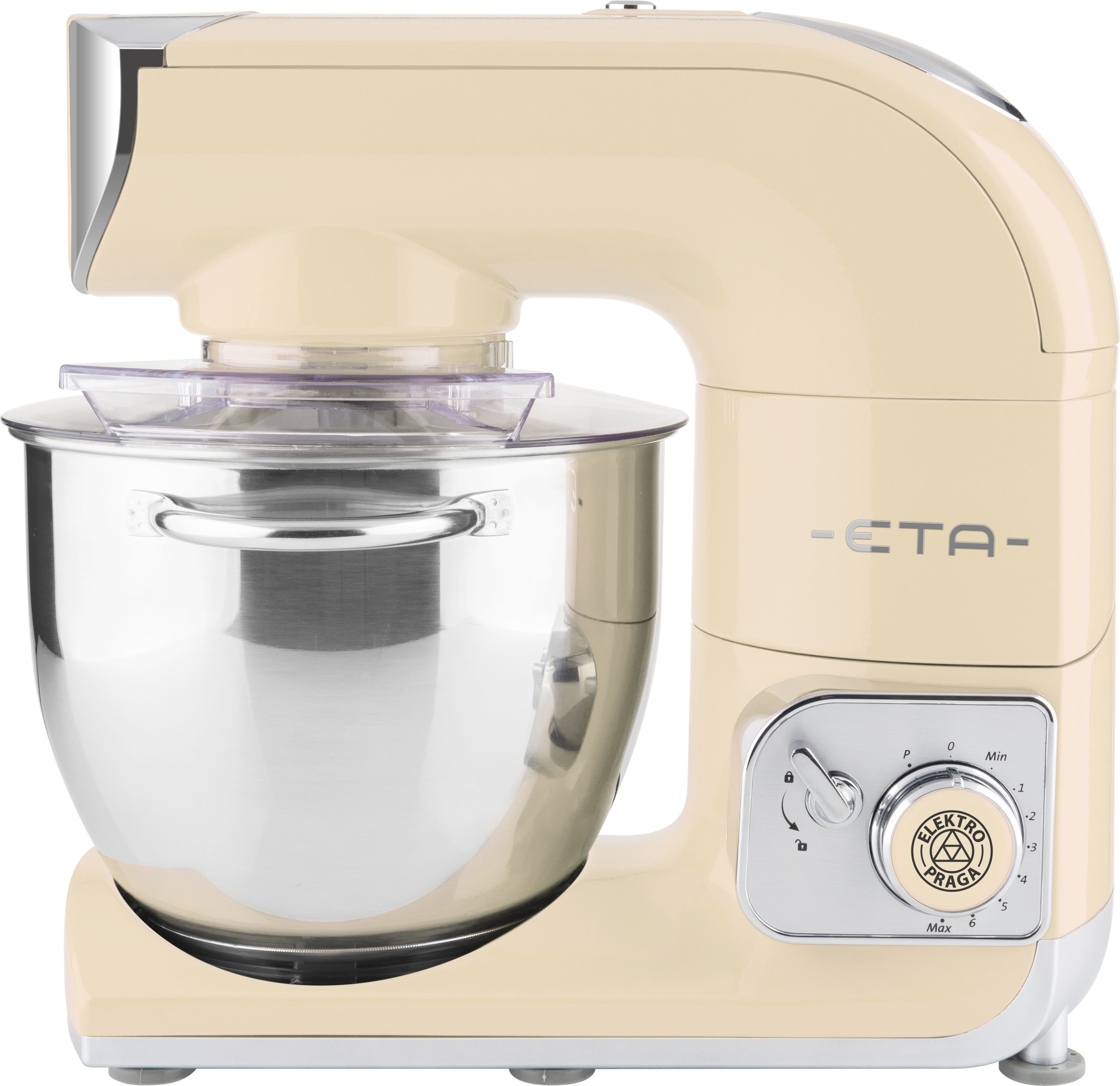 eta Küchenmaschine Gratus Storio, 1200 W, 5,5 l Schüssel, 5,5 l Edelstahlschüssel, PULSE-Funktion