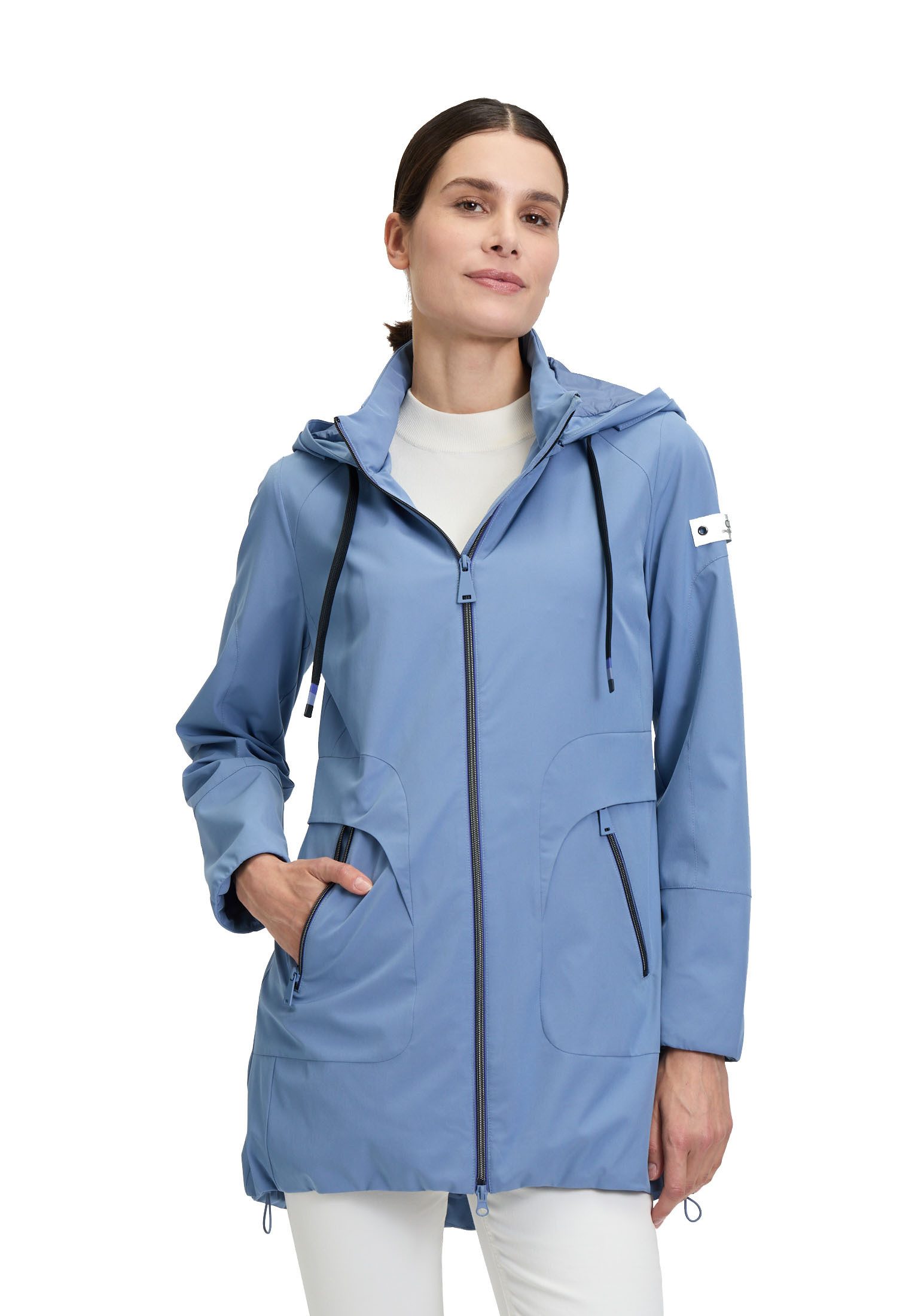 Outdoorjacke Betty Barclay Outdoorjacke mit abnehmbarer Kapuze