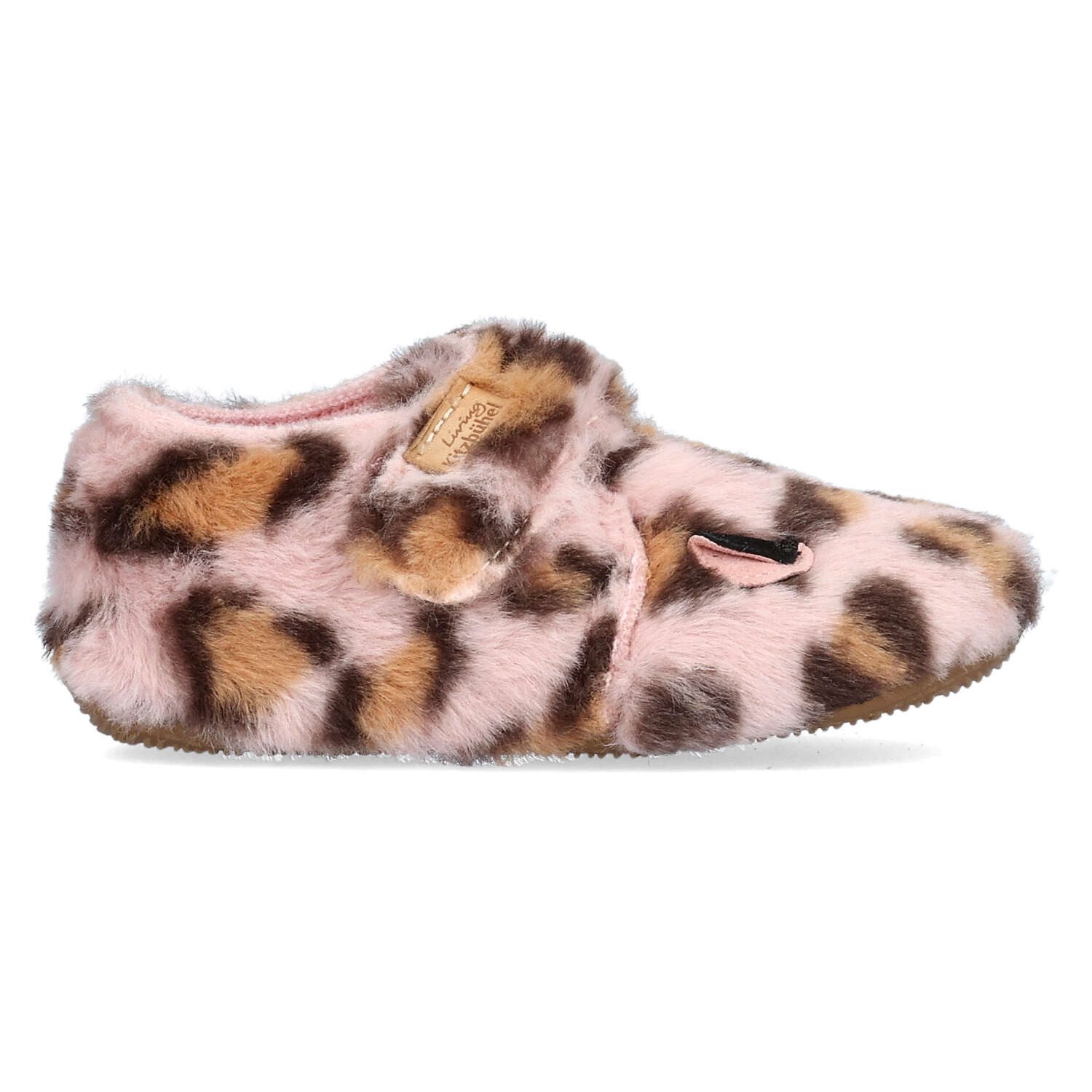 Living Kitzbühel Lotte Leopard Rosa Slipper