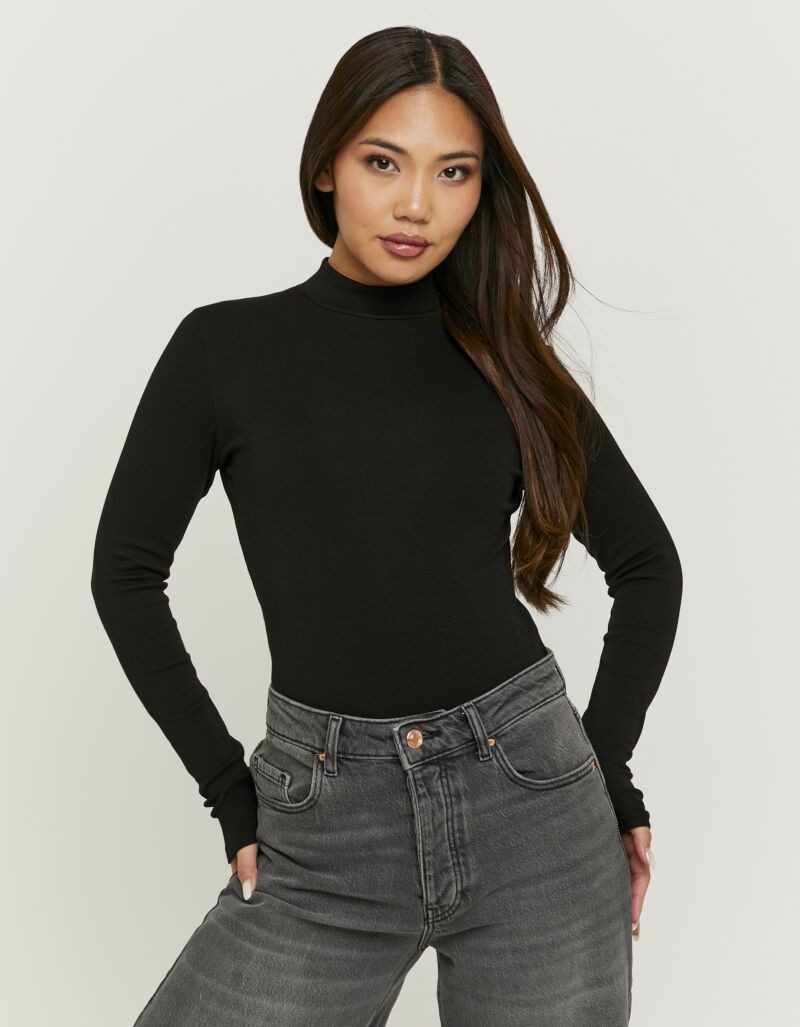 Tally Weijl Langarmbody SBOCOCOSIMO Baumwollmischung, figurbetont