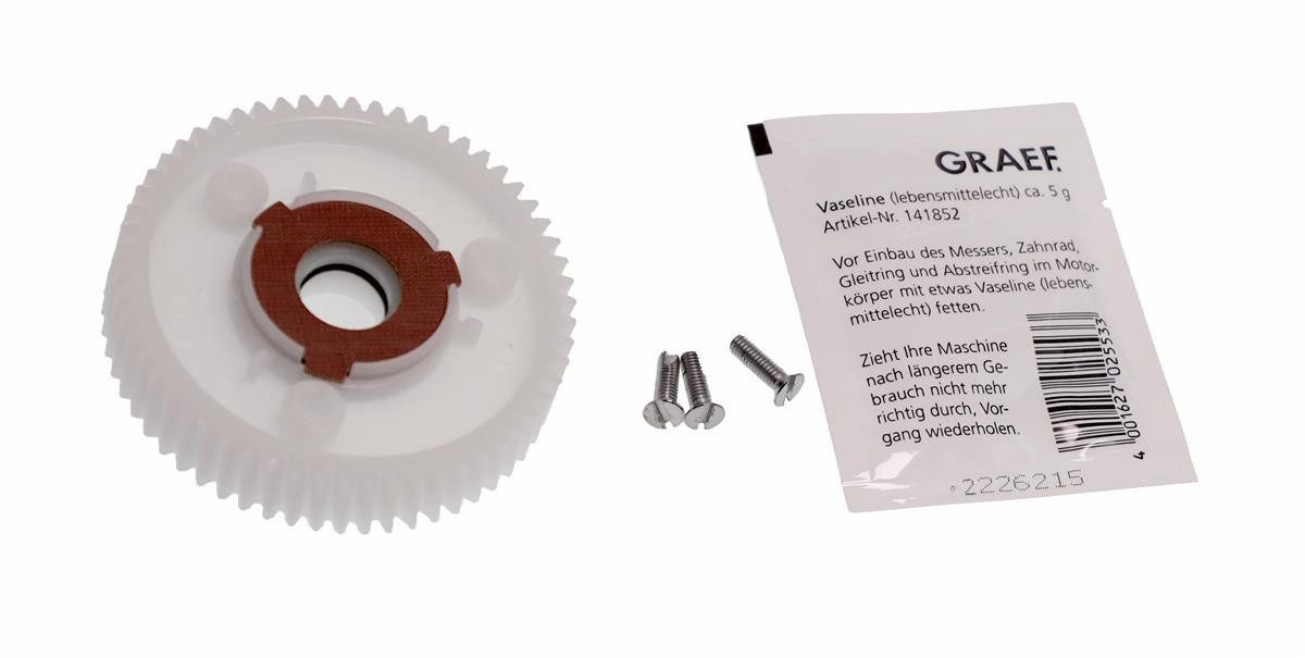Kapselhalter Graef 141834 Zahnrad für MASTER / Professionell / Zentro Всеsschneid