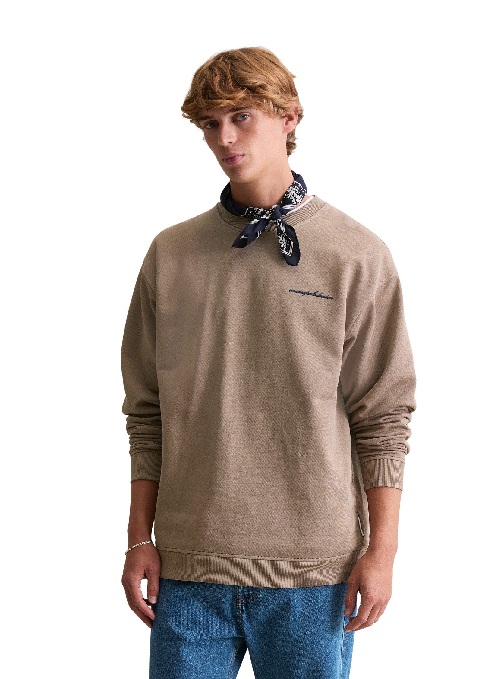 Marc O'Polo DENIM Sweatshirt mit großem Rückenprint