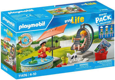 Playmobil® Konstruktions-Spielset Planschspaß zu Hause (71476), City Life, (29 St), teilweise aus recyceltem Material; Made in Europe
