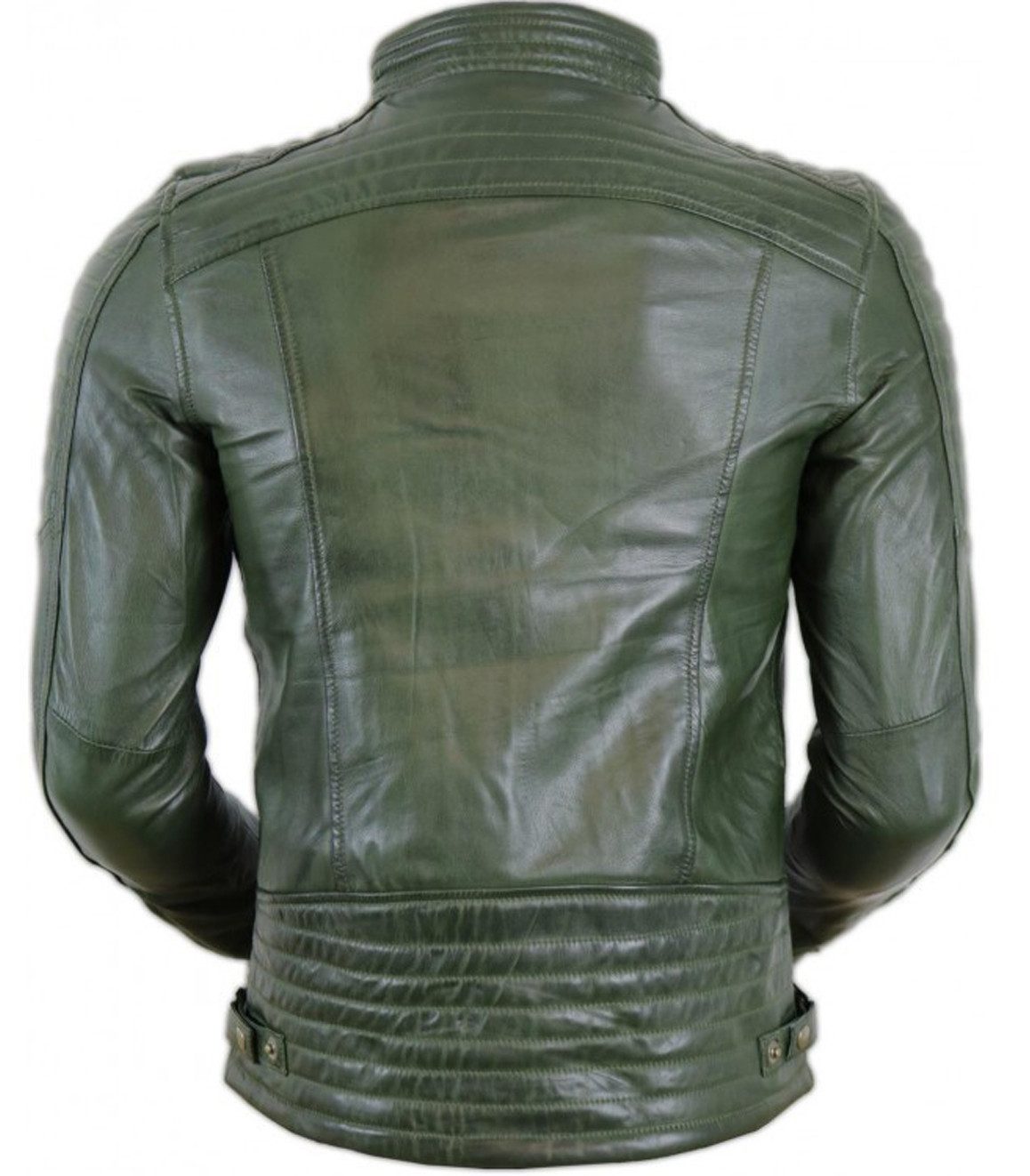 MDM Bikerjacke Herren Lamm Nappa Lederjacke günstig online kaufen