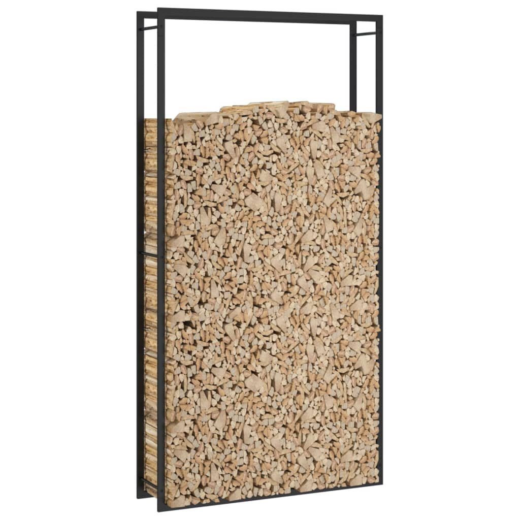 vidaXL Kaminholzregal 110 x 28 x 214 cm Kaminholzregal Brennholzregal Kaminholzlager Holzlag, BxTxH:110x28x214 cm