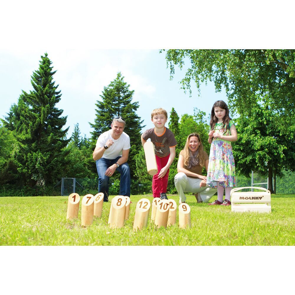 Mölkky Spiel Wikingerspiel Original, Mölkky – Das Original! - Bekannt aus dem Fernsehen