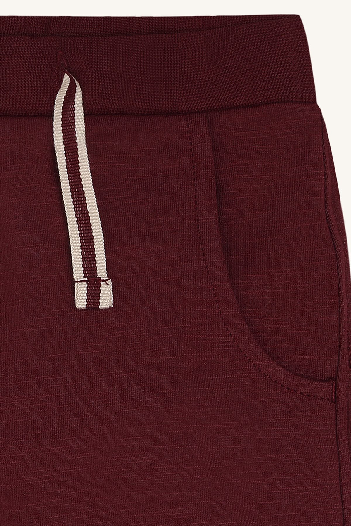 Hust & Claire Sweathose HCGeorgey Solid Brushed (1-tlg) HCGeorgey Solid Brushed Sweatpants für Jungen – Red Chocolate