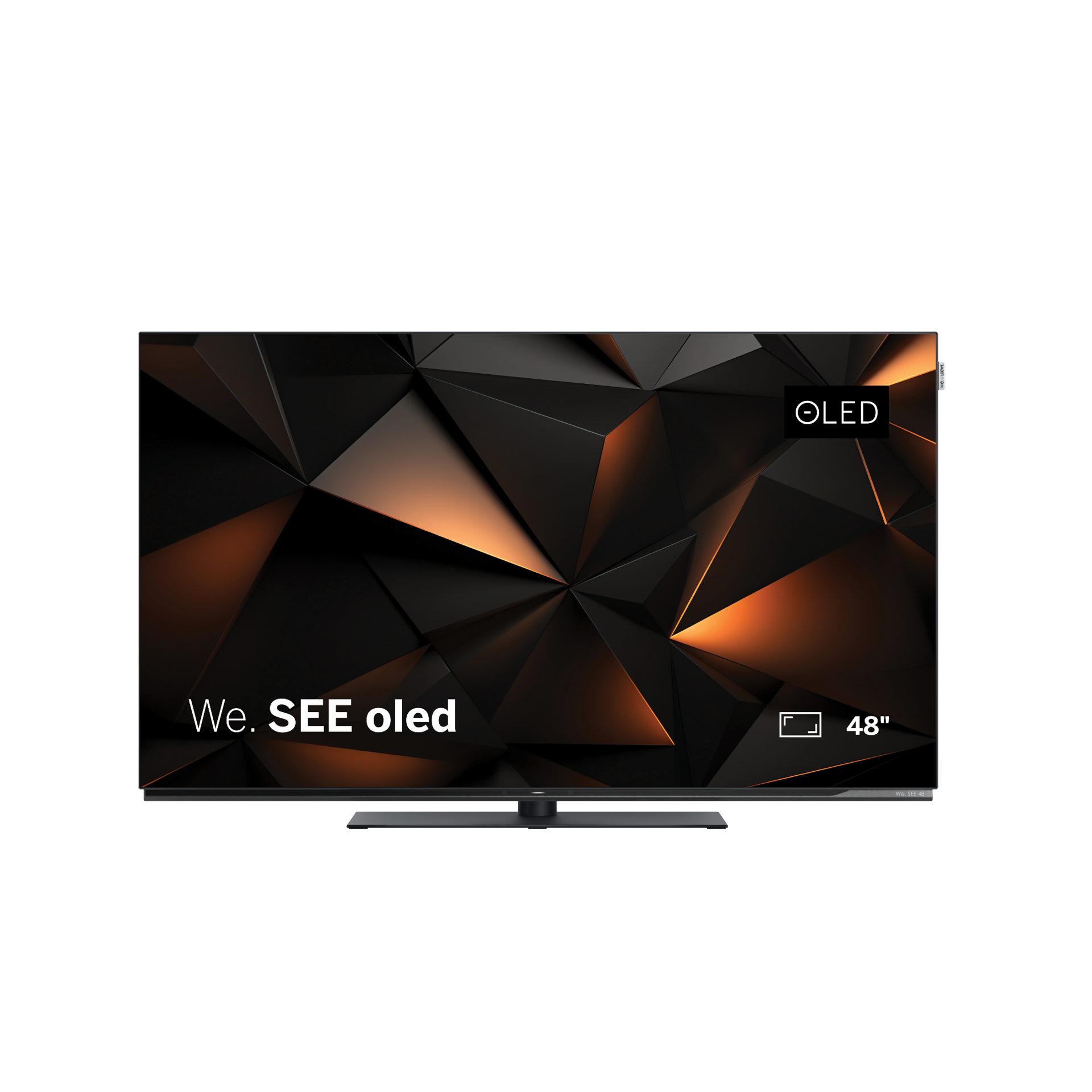 Loewe We. SEE 48 OLED-Fernseher (121 cm/48 Zoll, 3840 x 2160, Entwickelt in Deutschland, 30 Monate Garantie durch Registrierung)