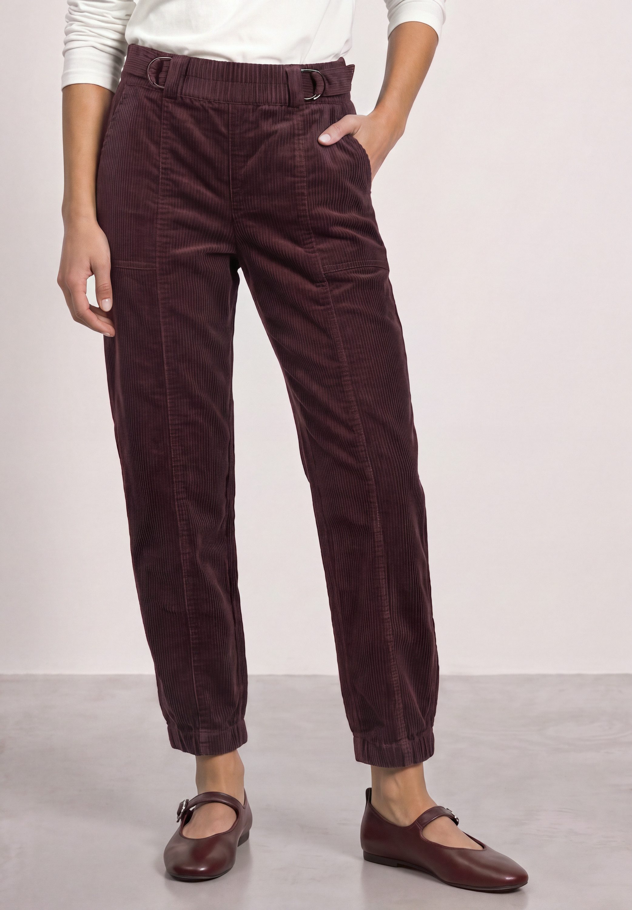 STREET ONE Cordhose in Cord-Optik