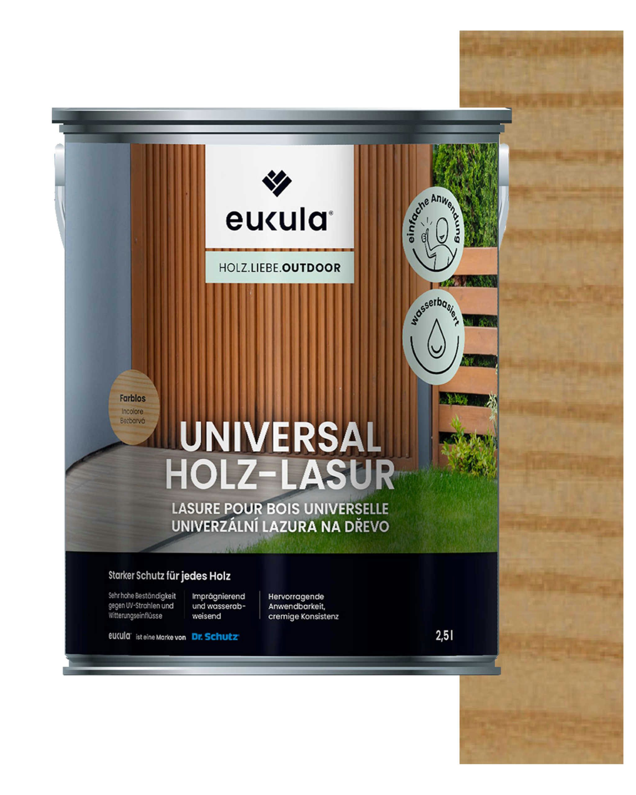 Eukula Holzschutzlasur Eukula Universal Holzlasur