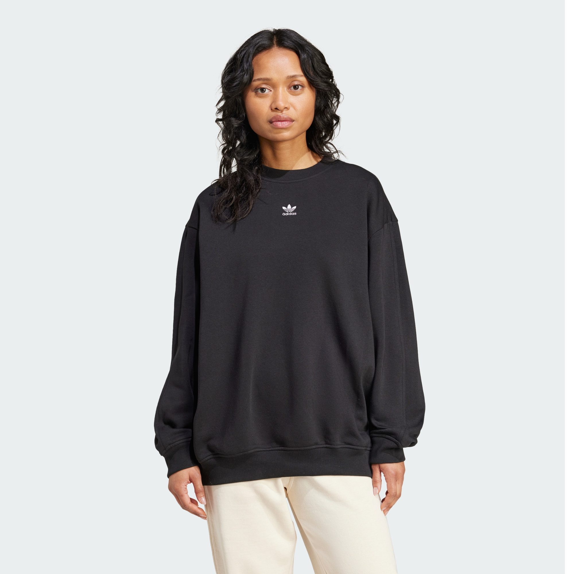 adidas Originals Jogginganzug ESSENTIALS LONG OVERSIZED SWEATSHIRT (1-tlg)