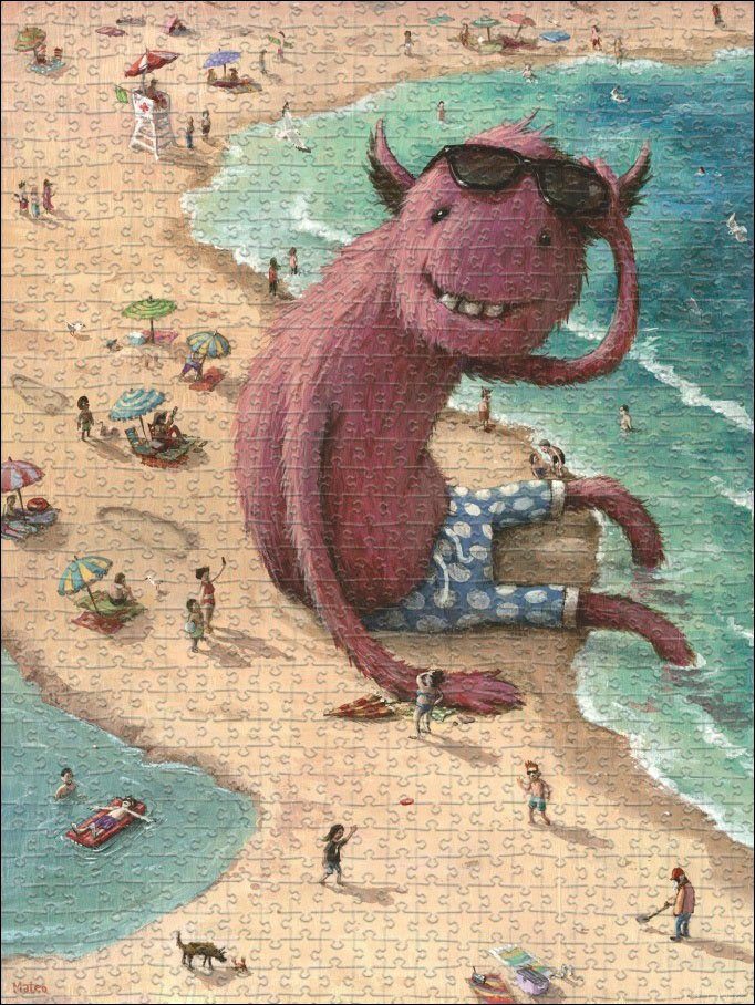 HEYE Puzzle Beach Boy, 1500 Puzzleteile, Made in Germany