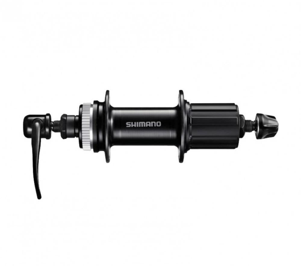 Shimano Laufrad SHIMANO Hinterradnabe FH-QC300-HM 8/9/10/11-fach 36 Loch 135 mm Schwar