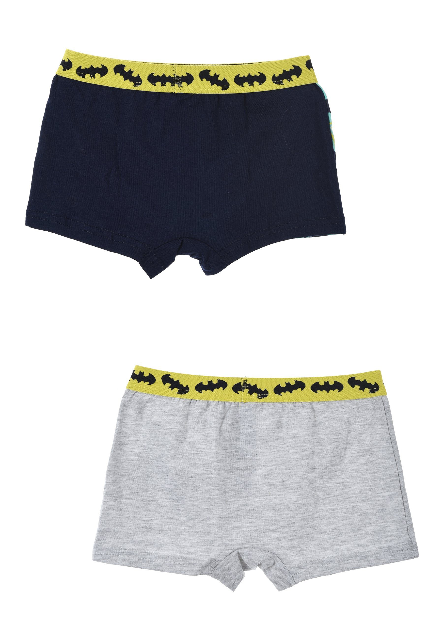 Batman Boxershorts Kinder Jungen Boxershorts (2-St) Unterhosen Pants