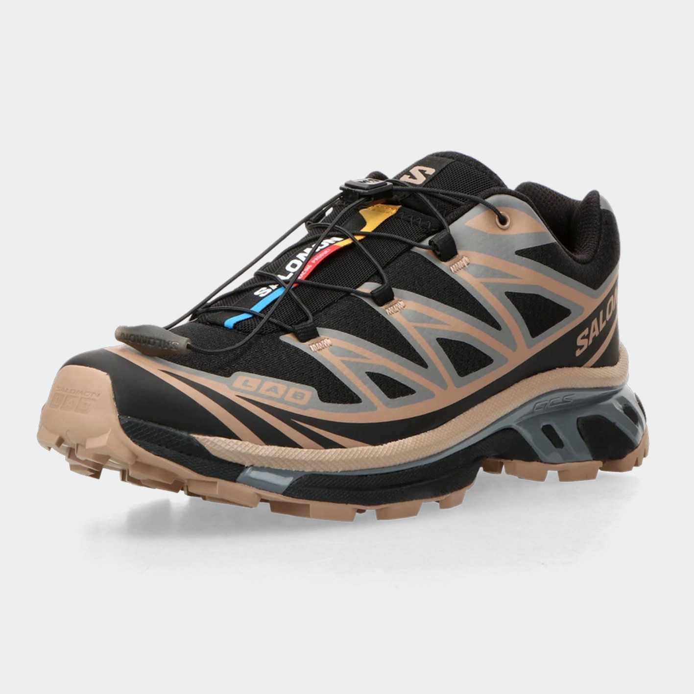 Salomon Salomon XT-6 Black Portabella Brown Sneaker günstig online kaufen