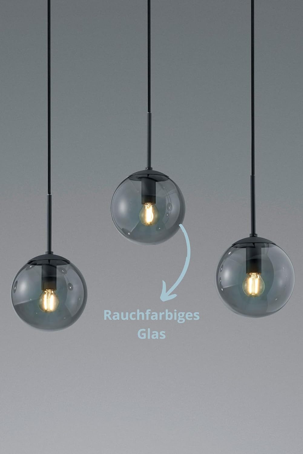 lightling Pendelleuchte Bleron, ohne Leuchtmittel, 5-flammig, günstig online kaufen