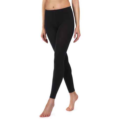 Merry Style Leggings Damen Thermo Leggings mit Innenfleece 24550 gefüttert Extra Warm (1-tlg) elastischer Bund