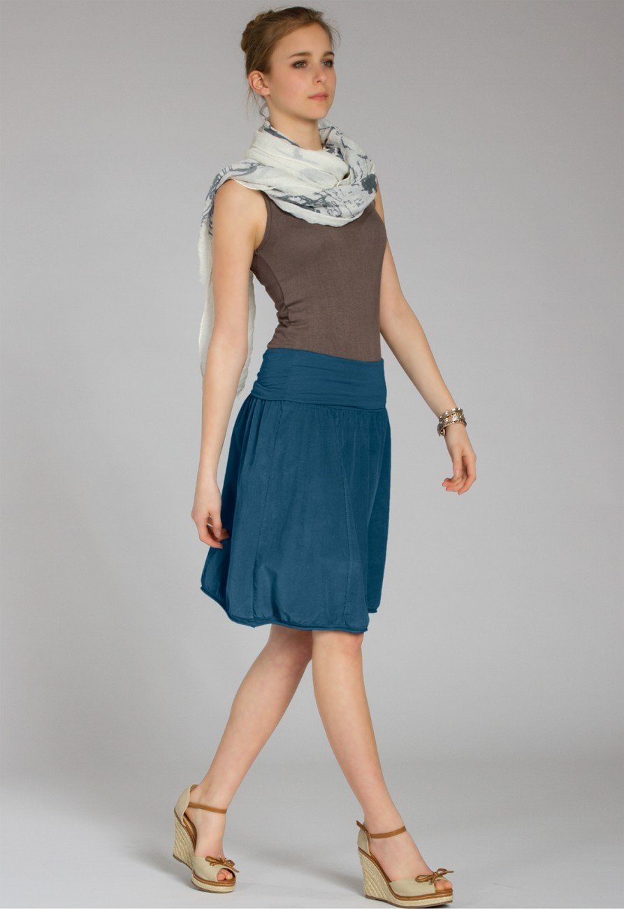 Caspar Faltenrock RO004 Damen Cord Rock günstig online kaufen