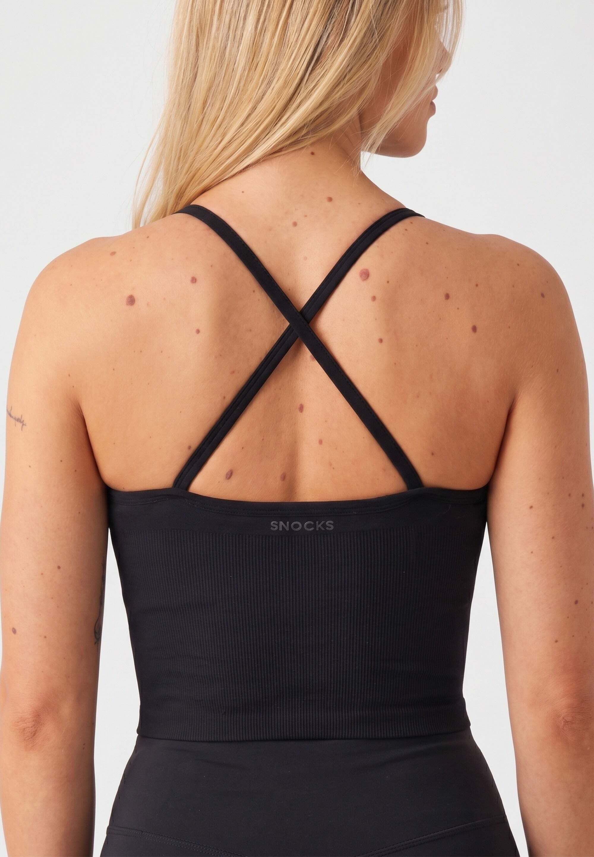 SNOCKS Sport-BH Sport BH Cross Back (1-tlg) mit nahtreduziertem Seamless-Material