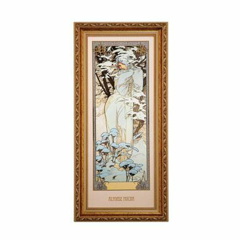 Tableau Mural Goebel Artis Orbis – Alphonse Mucha 'Spring 1900' – Édition Limitée