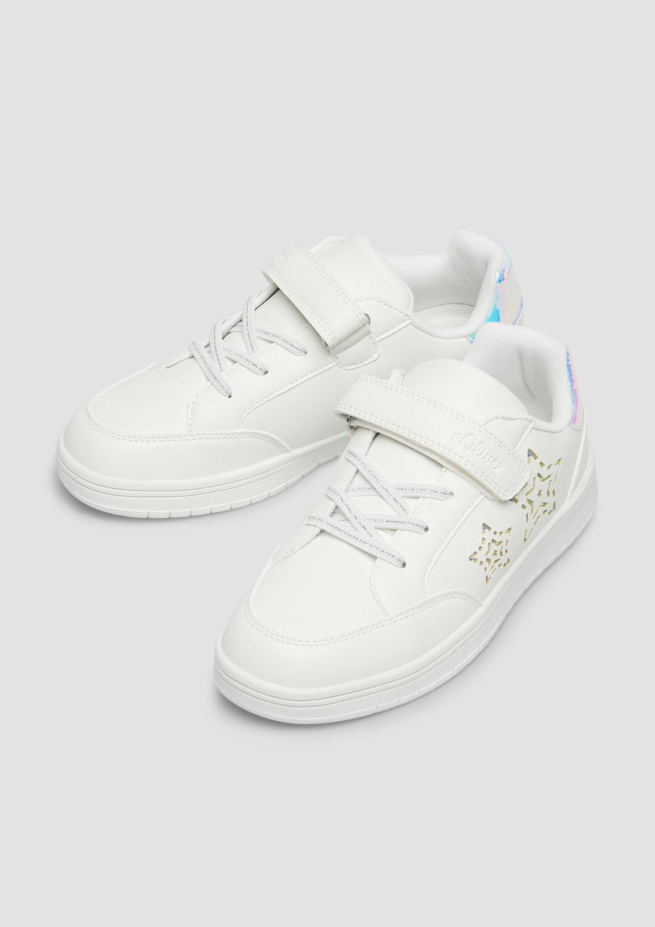 s.Oliver Sneakers Sneaker Sneaker mit Klettverschluss und Artwork