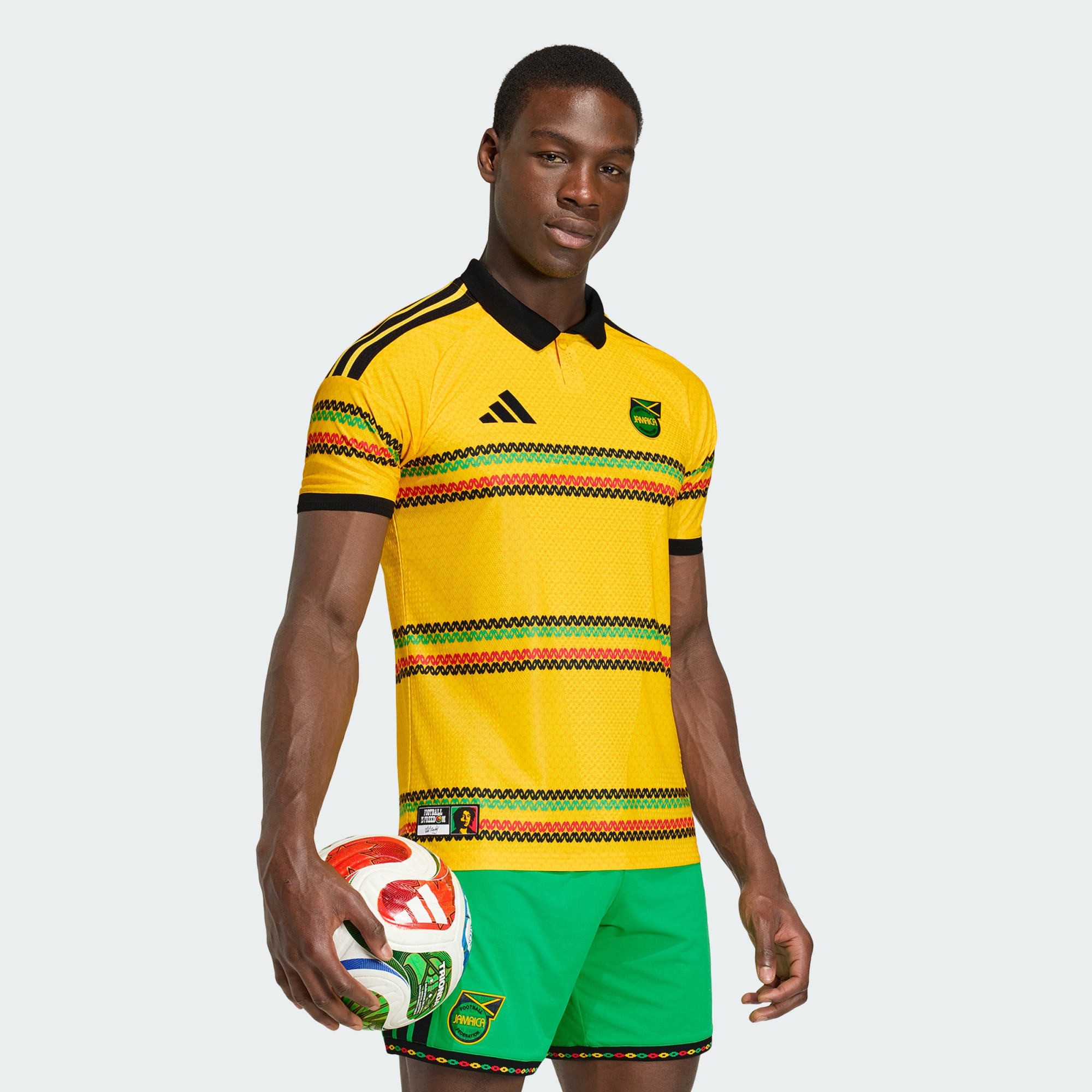Fußballtrikot JAMAIKA 26 X BOB MARLEY AUTHENTIC HEIMTRIKOT
