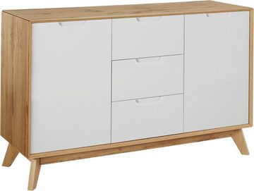 andas Sideboard Pandrup, mit 3 Schubkästen und 2 verstellbare Einlegeböden, B:120 cm, H:75 cm