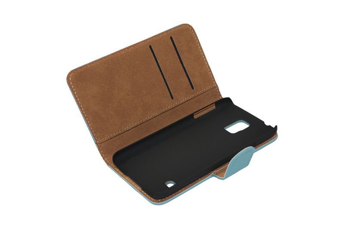 König Design Handyhülle Samsung Galaxy S4, Samsung Galaxy S4 Handyhülle Backcover Blau