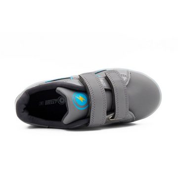 BREEZY LIGHT Breezy Sneaker 2196101 LED Leuchtsohle Schuhe Atumgsaktiv Sneaker atmungsaktive Material, LED Leuchtsohle, mit Klettverschluss