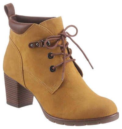 MARCO TOZZI Schnürstiefelette mit extravaganter Schnürung MARCO TOZZI Schnürstiefelette mit extravaganter Schnürung