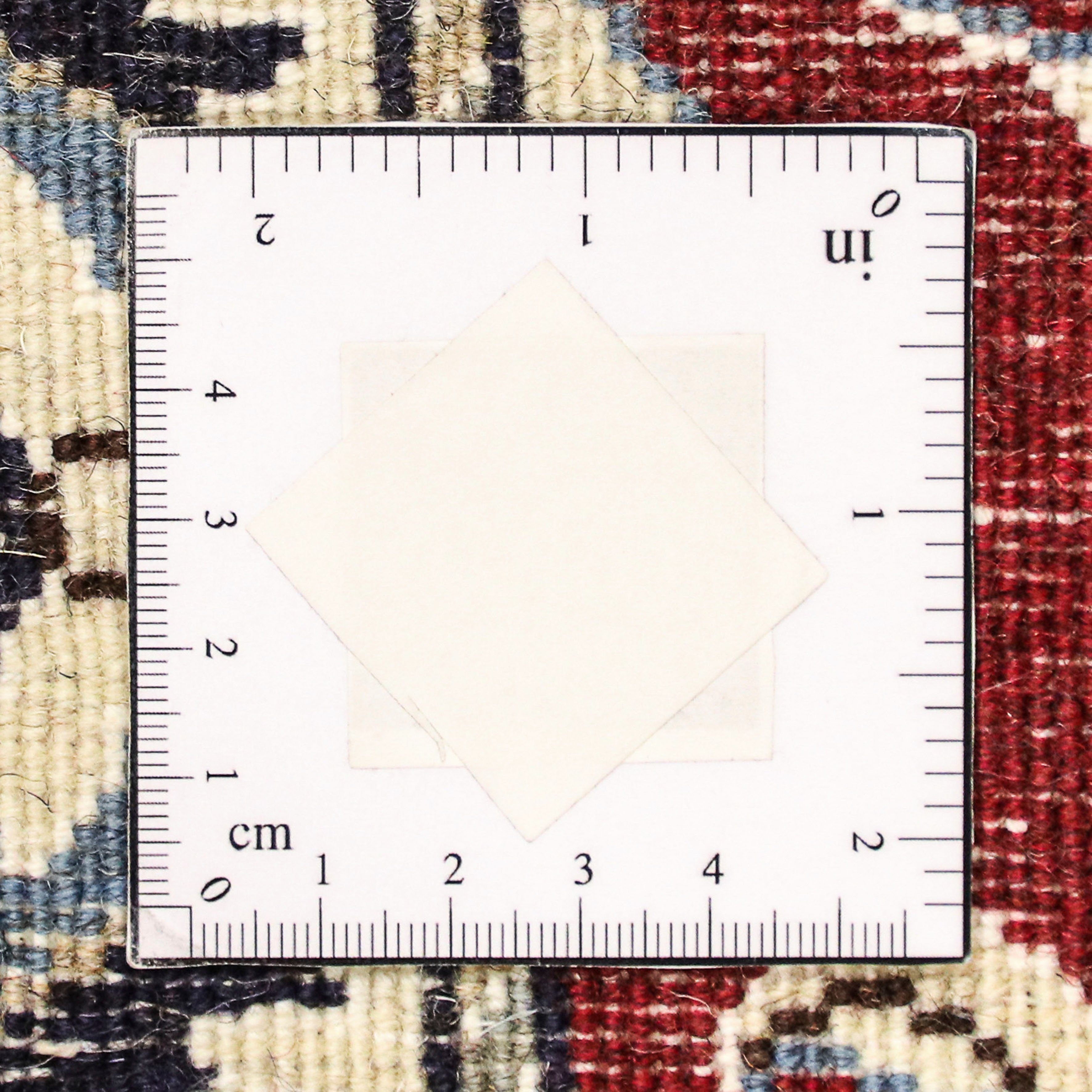 Orientteppich Perser - Nain rechteckig, morgenland, Höhe: 197 80 dunkelrot, Handgeknüpft, cm Einzelstück x mm, - Zertifikat - mit Wohnzimmer, 12