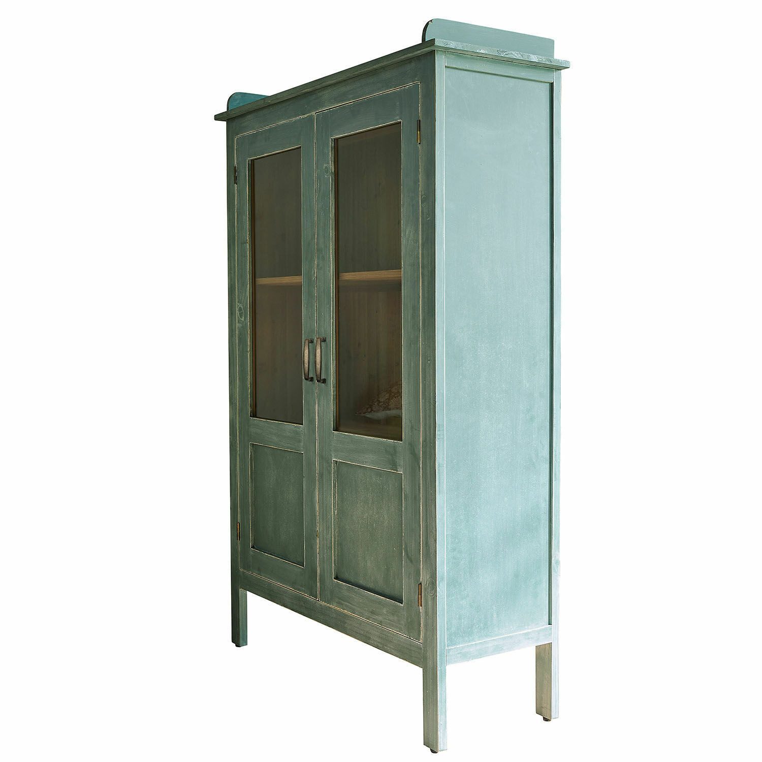 Mirabeau Vitrine Vitrine Nouvellese grün/braun günstig online kaufen