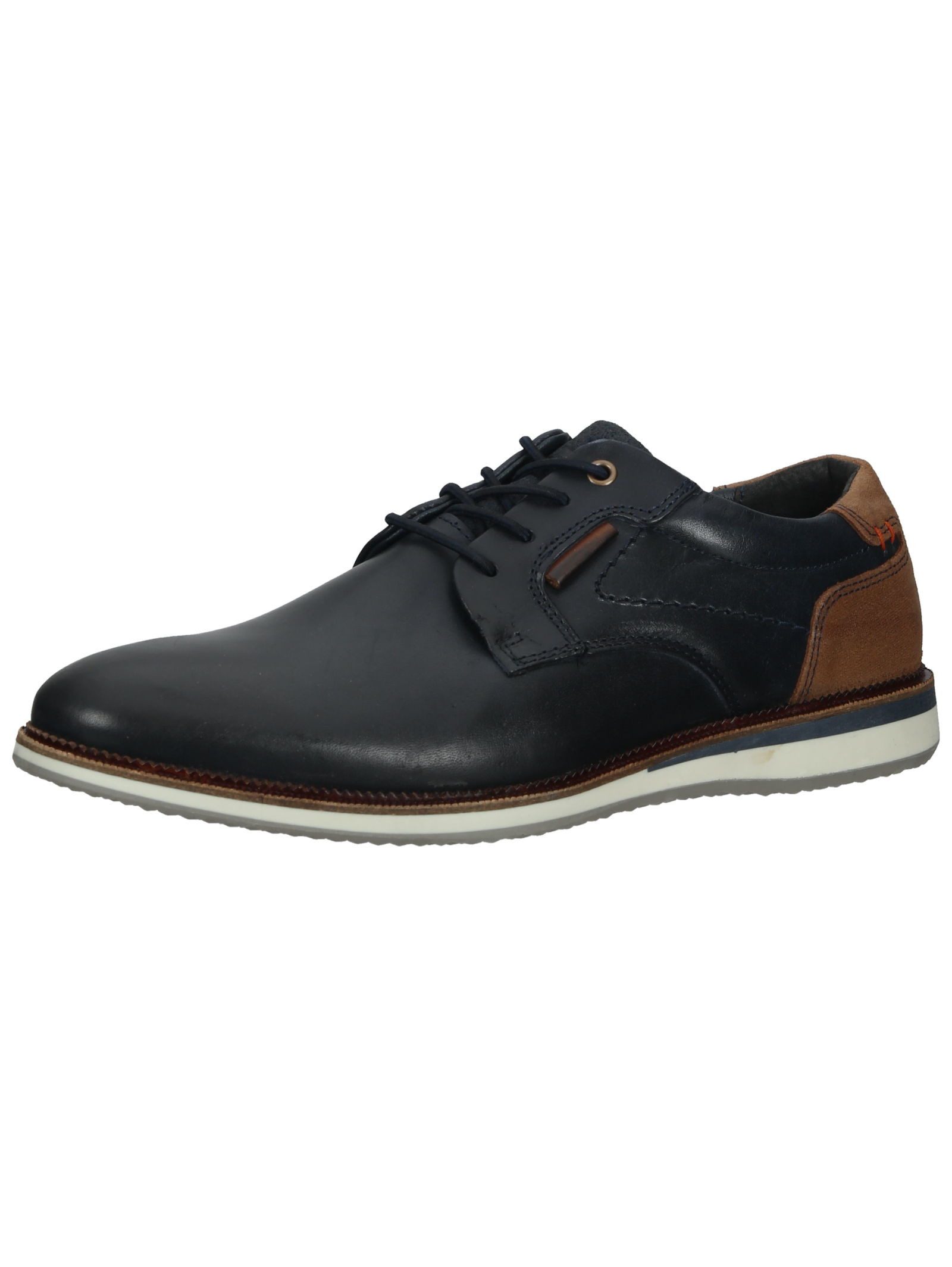 Halbschuhe Leder Schnürschuh