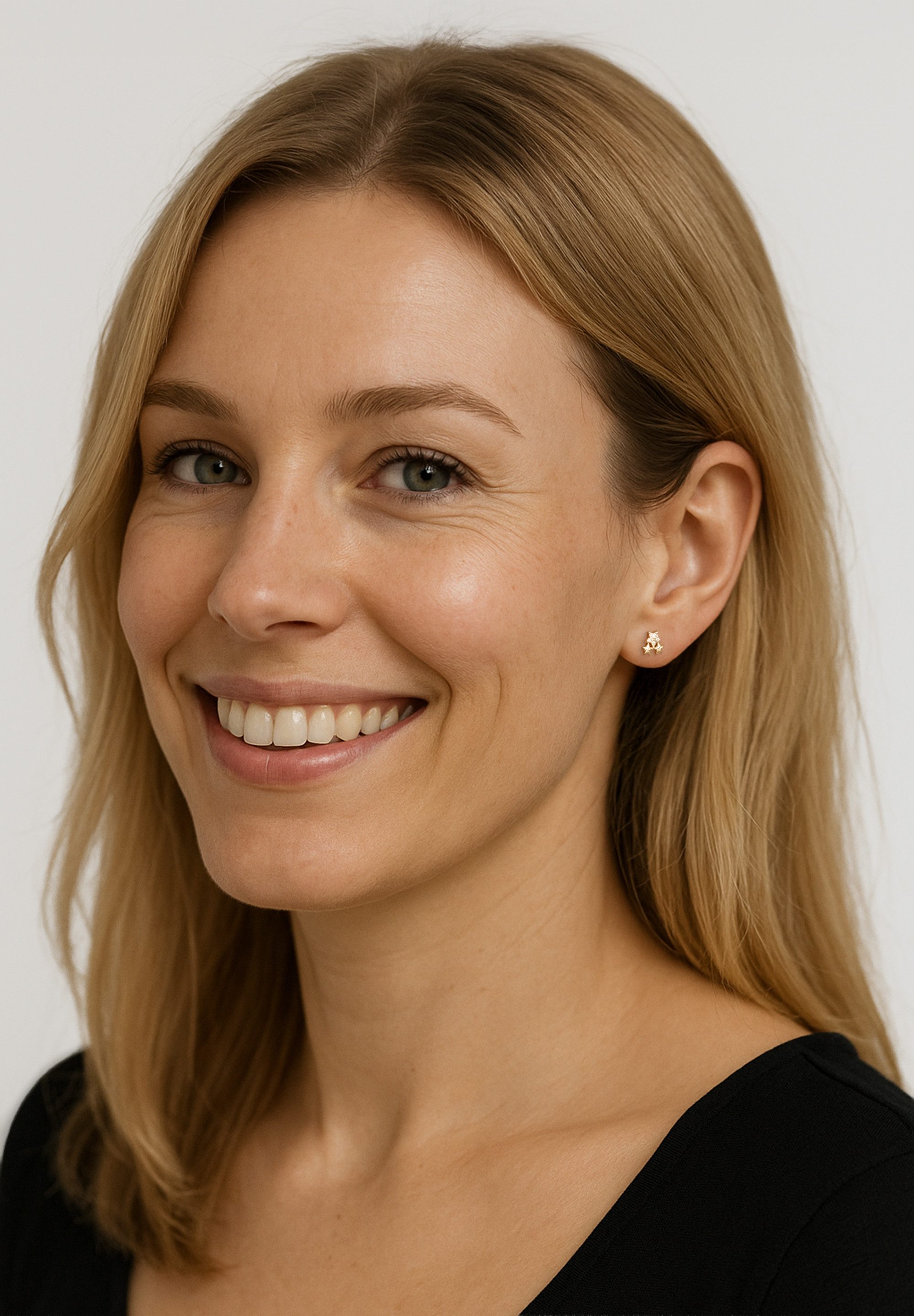 Sofia Milani Paar Ohrstecker Stern, 925 Silber Damen Schmuck - E1221 günstig online kaufen