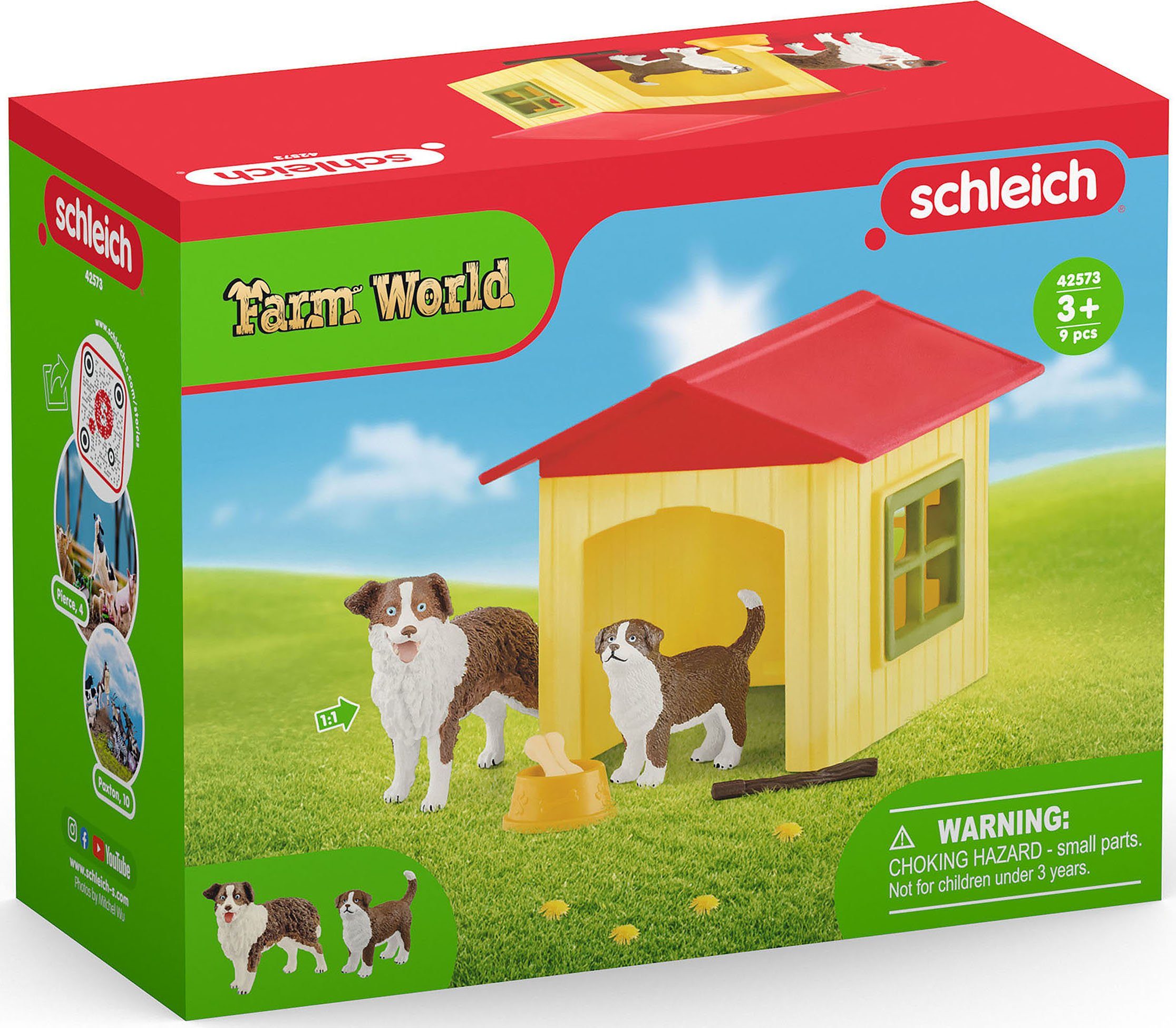 WORLD, Schleich® Hundehütte FARM Spielwelt (42573)