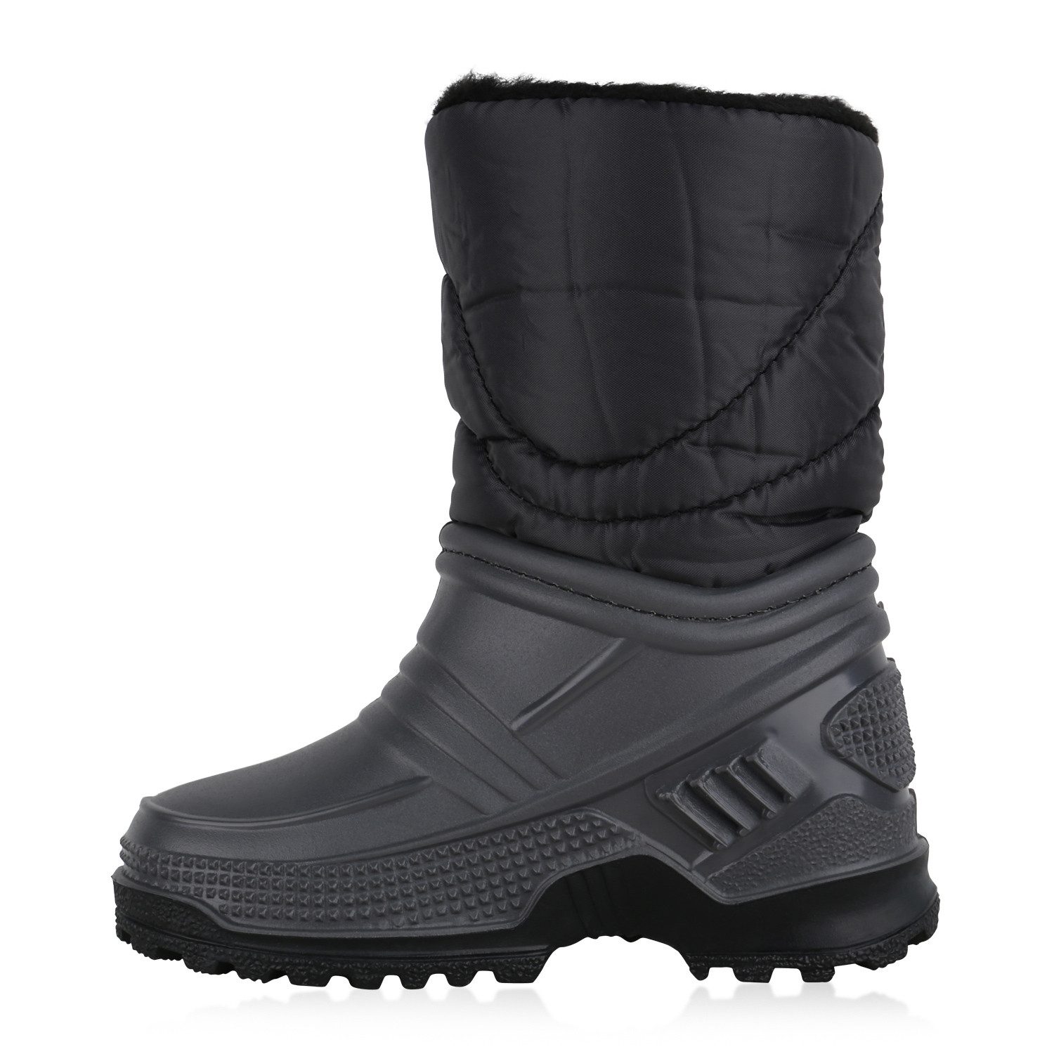 VAN HILL 836071 Winterboots Kinder Warm Gefütterte Winter Boots Stiefel Bequeme