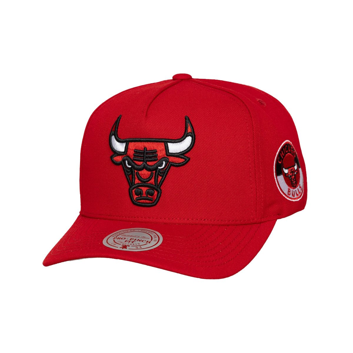 Mitchell & Ness Snapback Cap Mitchell & Ness Snapback NBA Chicago Bulls red (kein Set) leicht gebogene Schirm