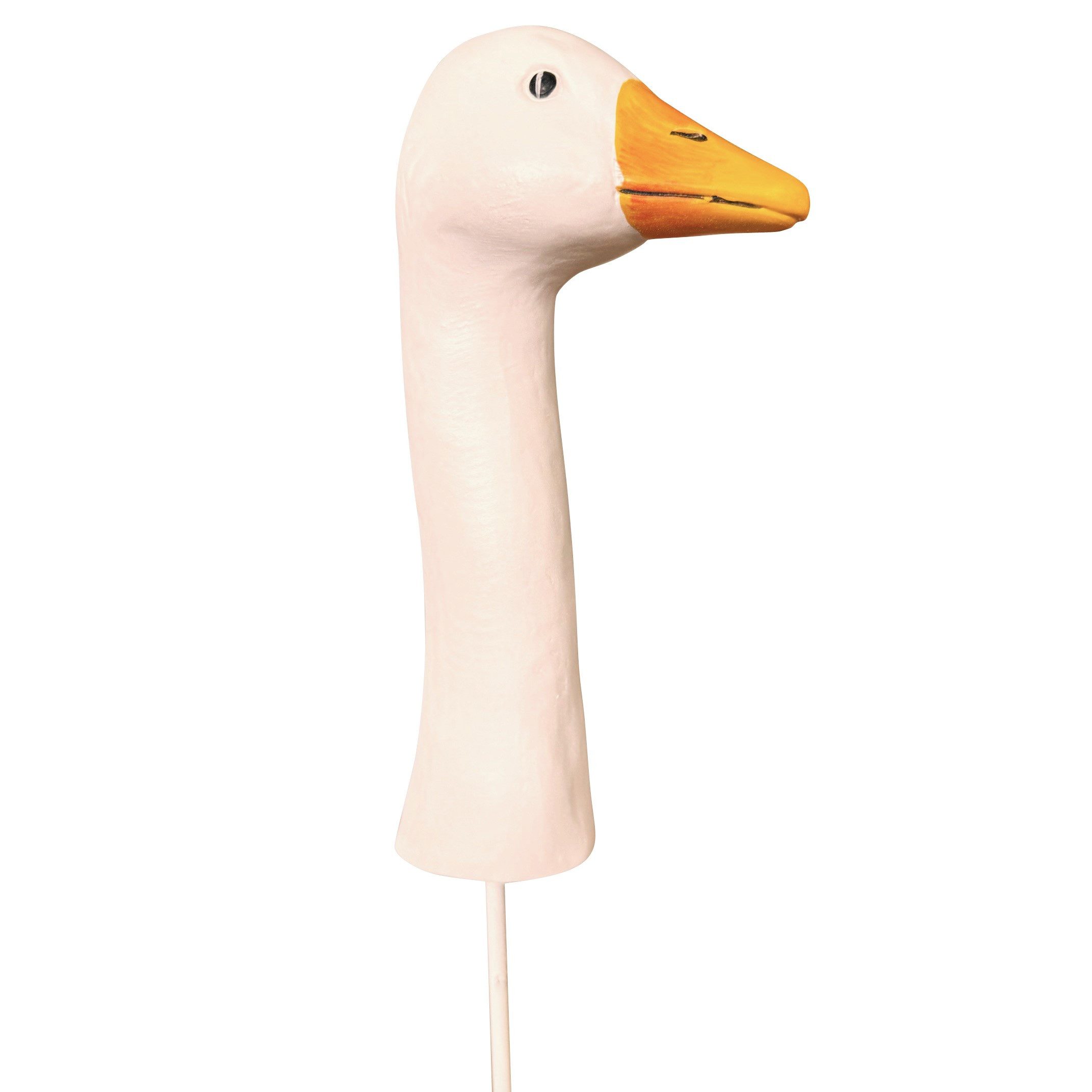 Online-Fuchs Gartenstecker BLUMENSTECKER Gartenfiguren Gänsehals, Gans (Ca. günstig online kaufen