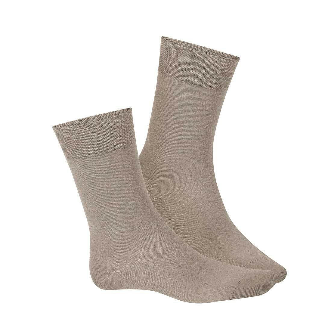 Hudson Basicsocken RELAX EXQUISIT (1-Paar) Herren Socken aus 97% feinster Baumwolle New-Desert 0755