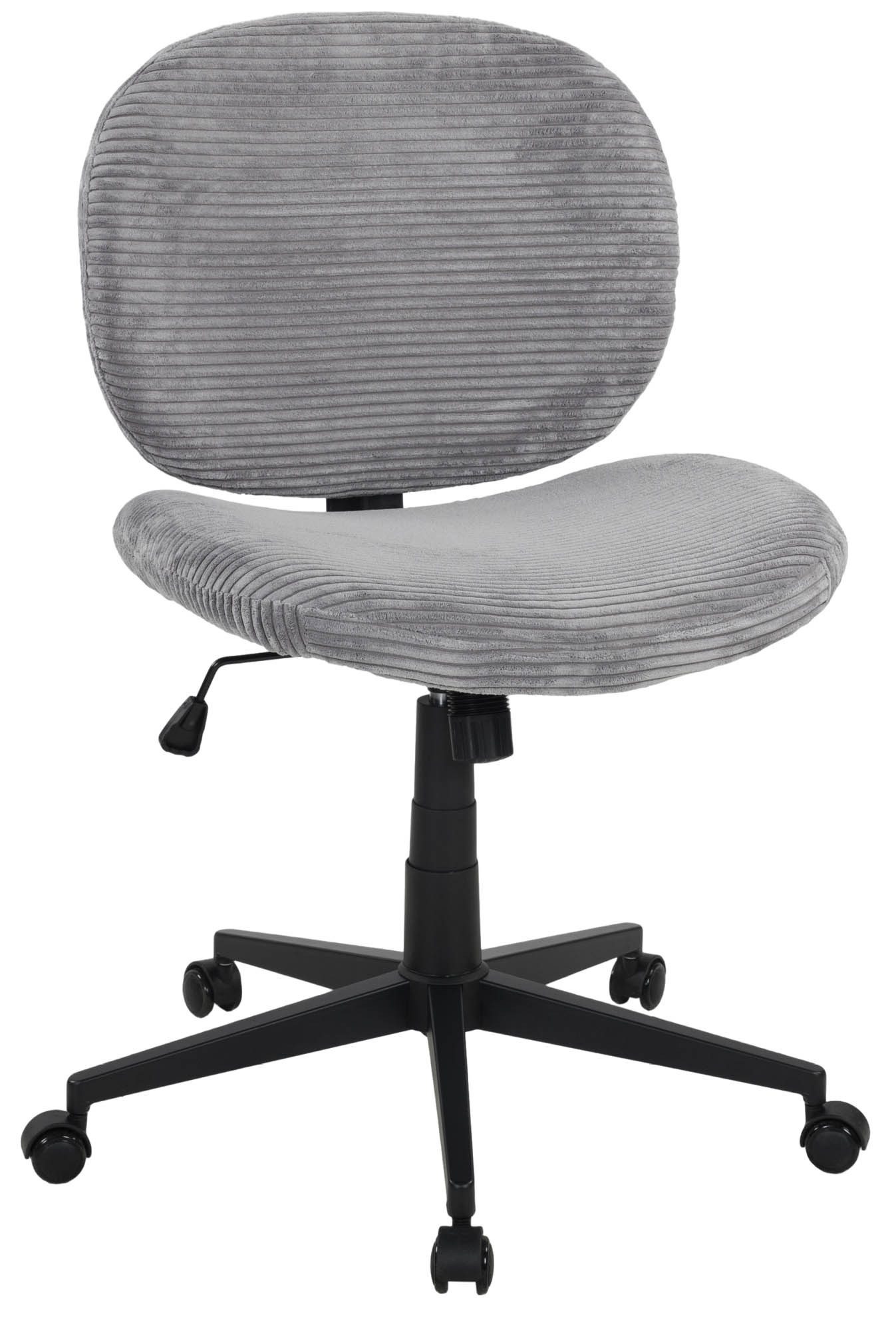 Duo Collection Bürostuhl Tilo, in grau, Kordstoff - 61x90x61cm (BxHxT)