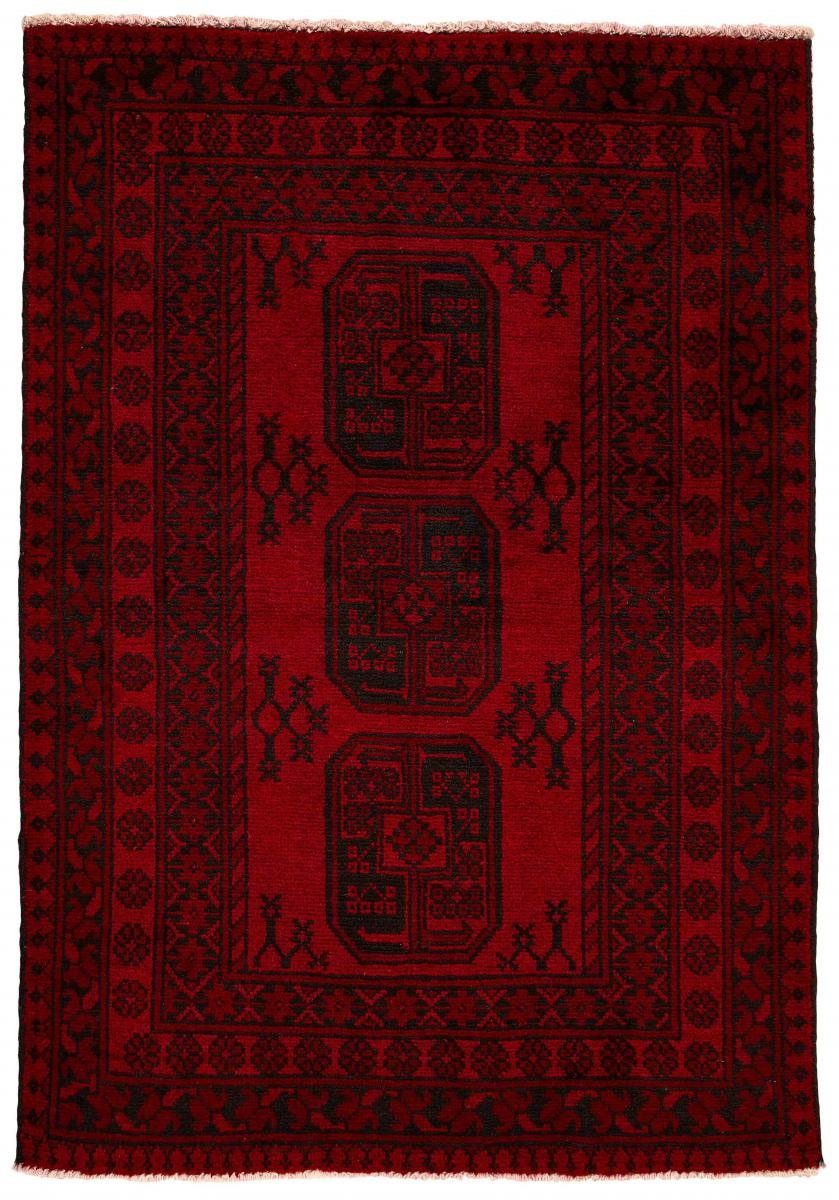Akhche mm Nain Handgeknüpfter Afghan Trading, Orientteppich, 6 Orientteppich Höhe: rechteckig, 99x145