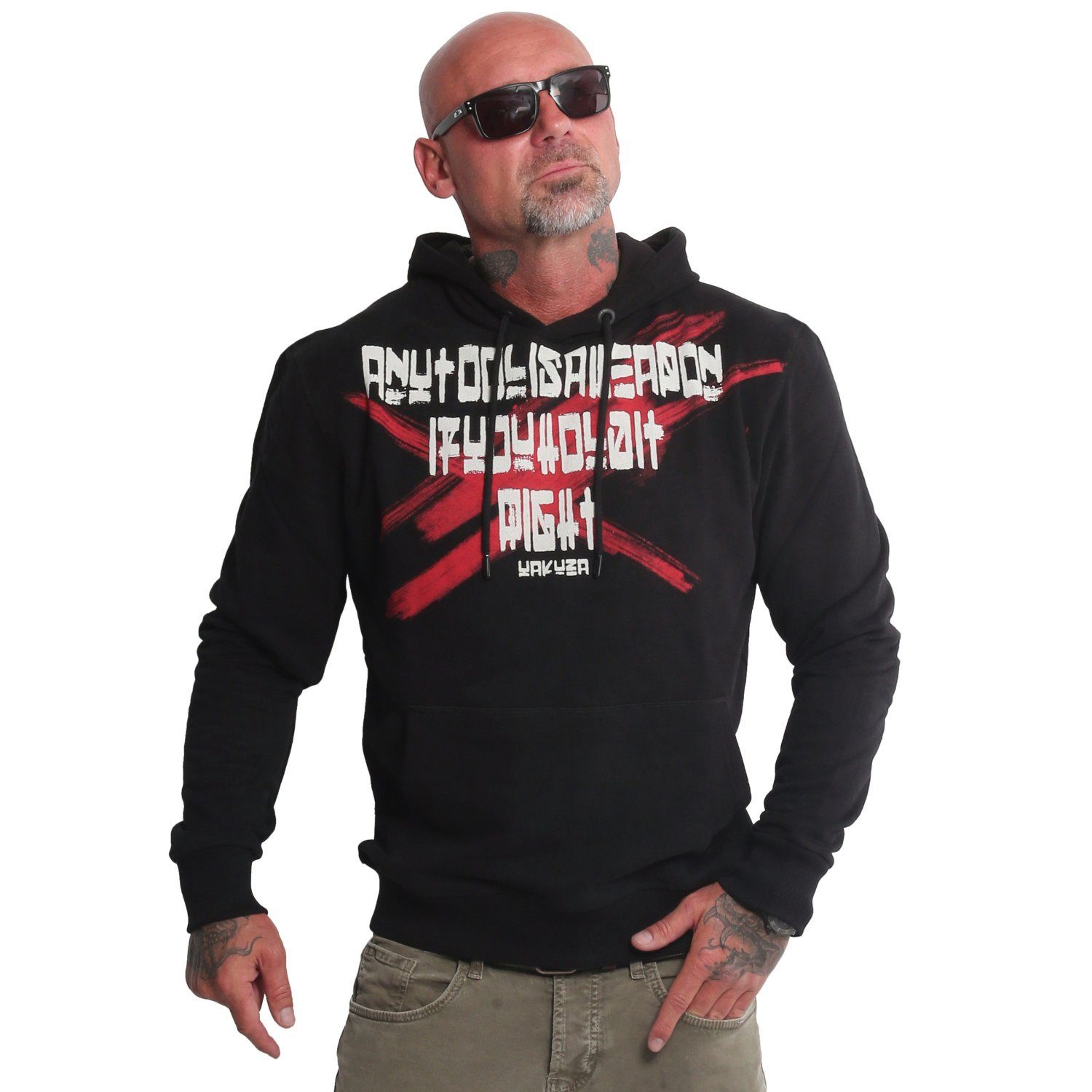 YAKUZA Hoodie Any Tool schwarz