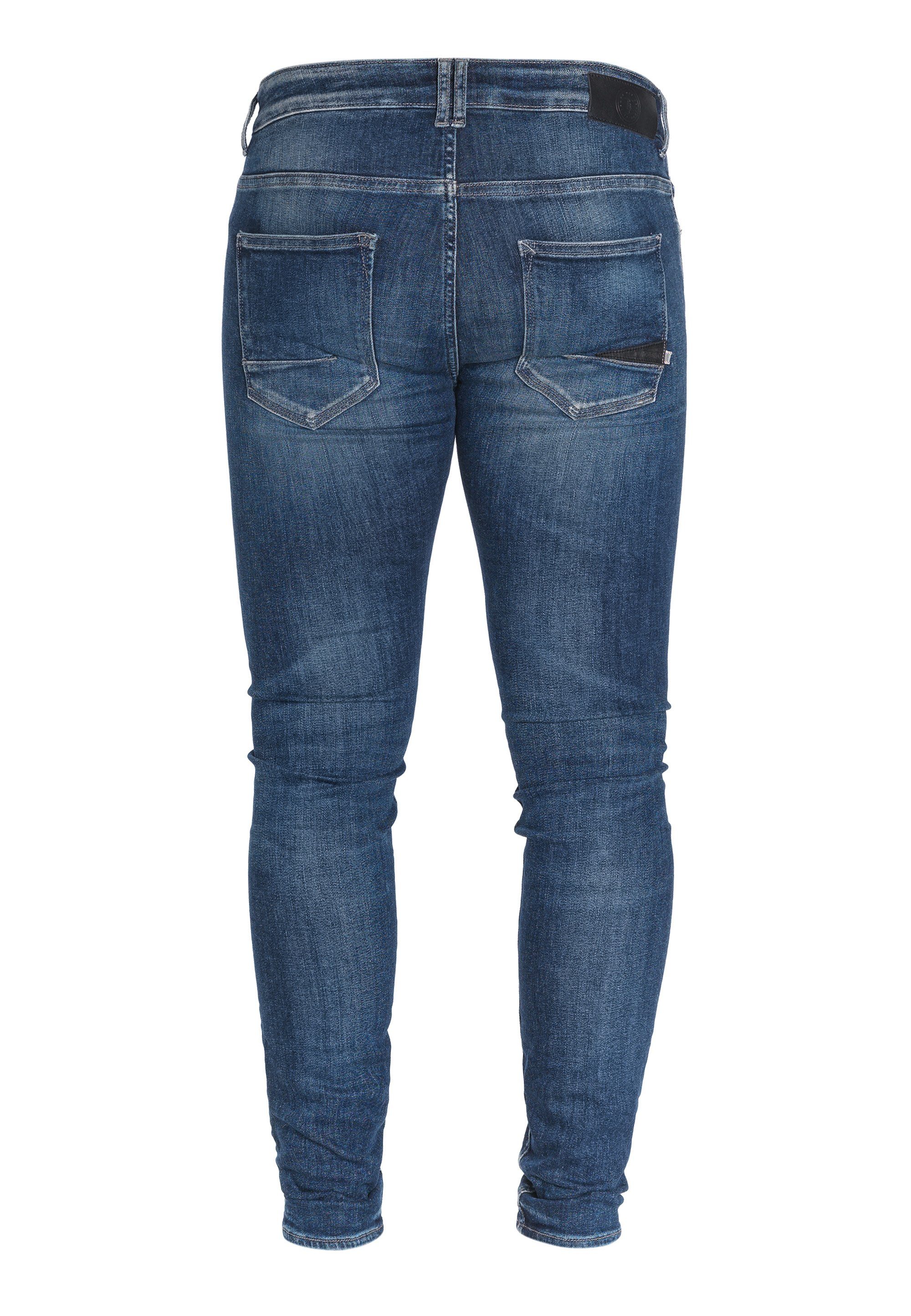 Le Temps Waschung modischer POWERC Slim-fit-Jeans Des mit Cerises